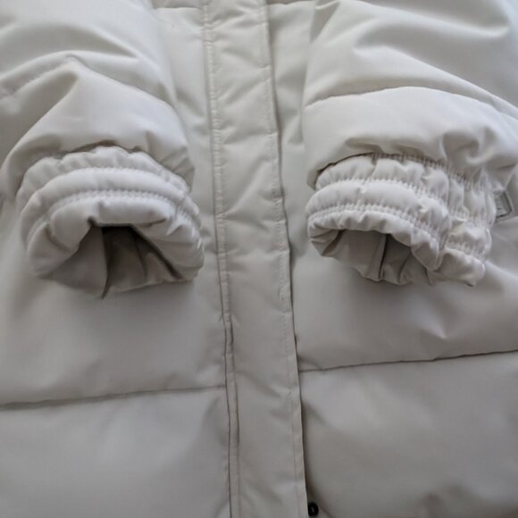 Helly Hansen white down winter parka - so warm! XL - Picture 4 of 7
